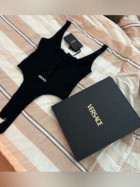 NWT size 1 Versace bodysuit
